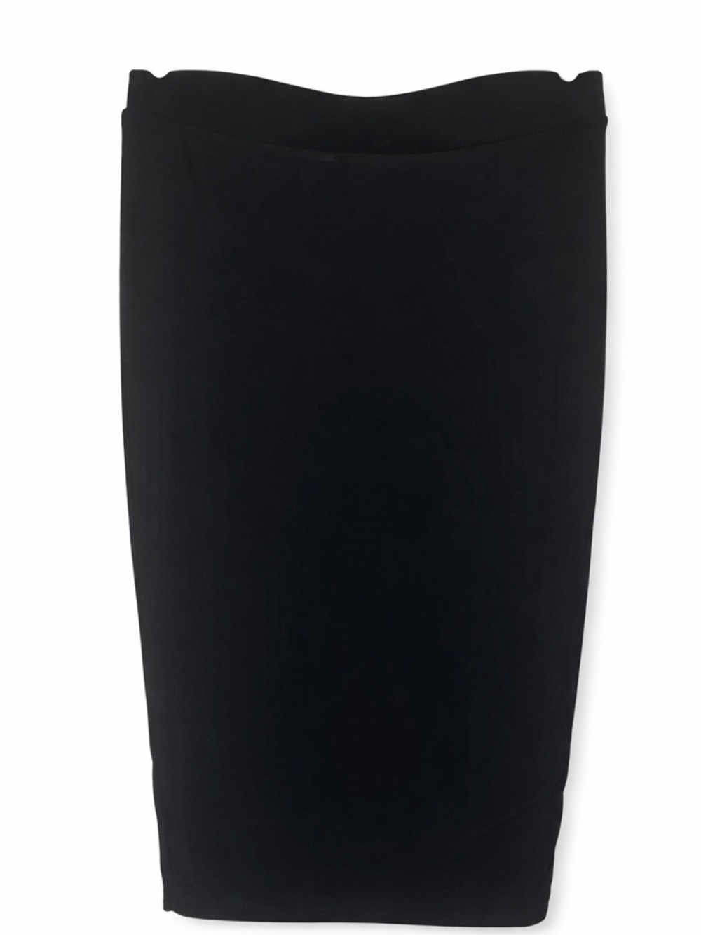 Bar III Black Pull-On Pencil Skirt Work Office Stretch XL